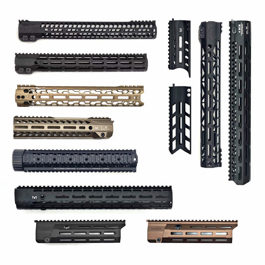 spot & custom alloy metal airsoft gun toy accessories handguard CNC rail AR15 HK416 SLR