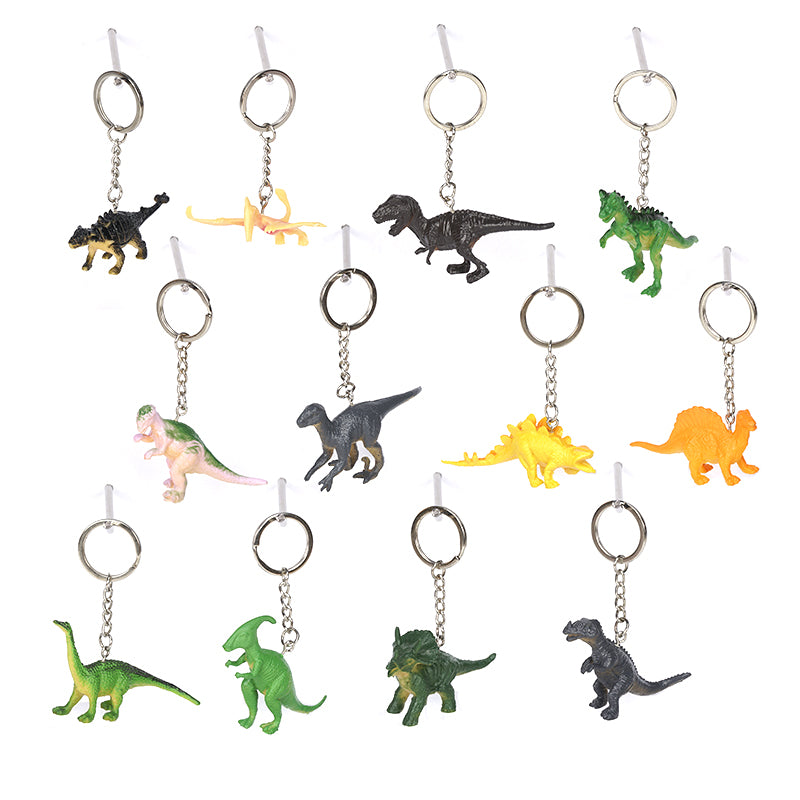 Keychain Gift Accessories Student School Bag Pendant Environmental Protection and Safety Dinosaurs marine life fly dragon wild life