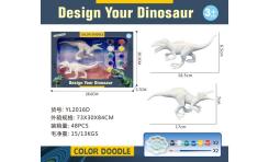 Large simulated dinosaur Jurassic model that can move and call motor long-necked dinosaur sculpture