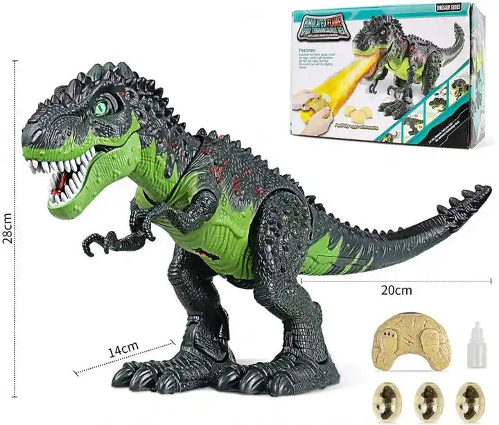 007 New Electronic Walking Tyrannosaurus Rex Dinosaur Remote Control Dinosaur toys with Lights and Sounds