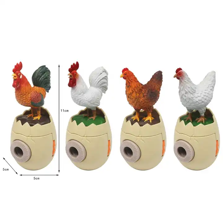 12PCS Poultry projection light egg set toys children educational toys for school learning creative dinosaur egg toy