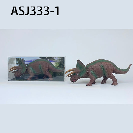 Child simulation dinosaur model TPR static ornament figure