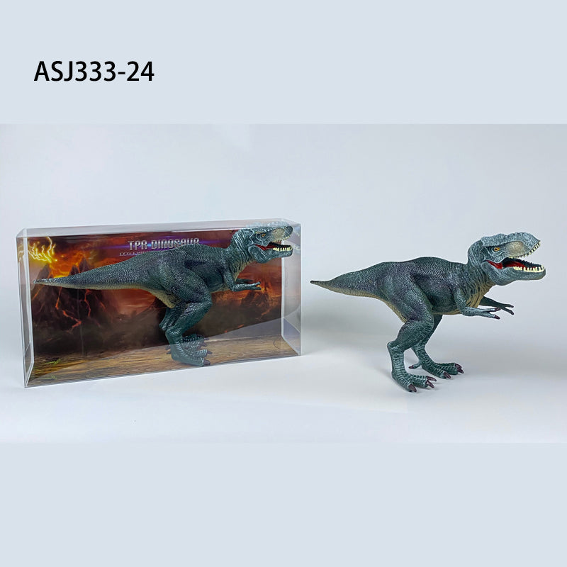 Dinosaur Toy Soft TPR Stretchable Figurine Early Learning Educational Toy Dinosaur Figurines Kids Stress Relief Toys