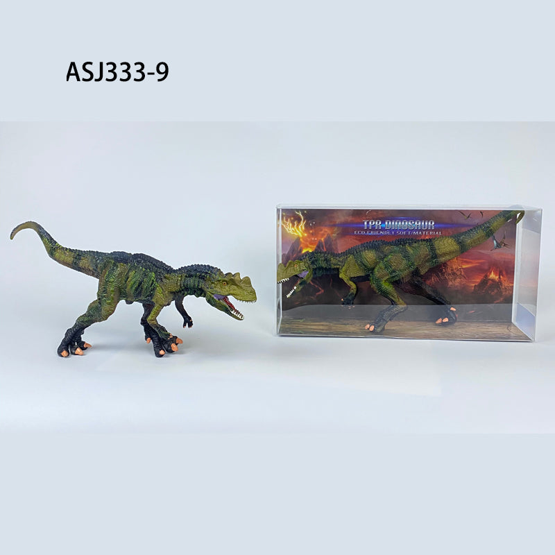 Dinosaur Toy Soft TPR Stretchable Figurine Early Learning Educational Toy Dinosaur Figurines Kids Stress Relief Toys